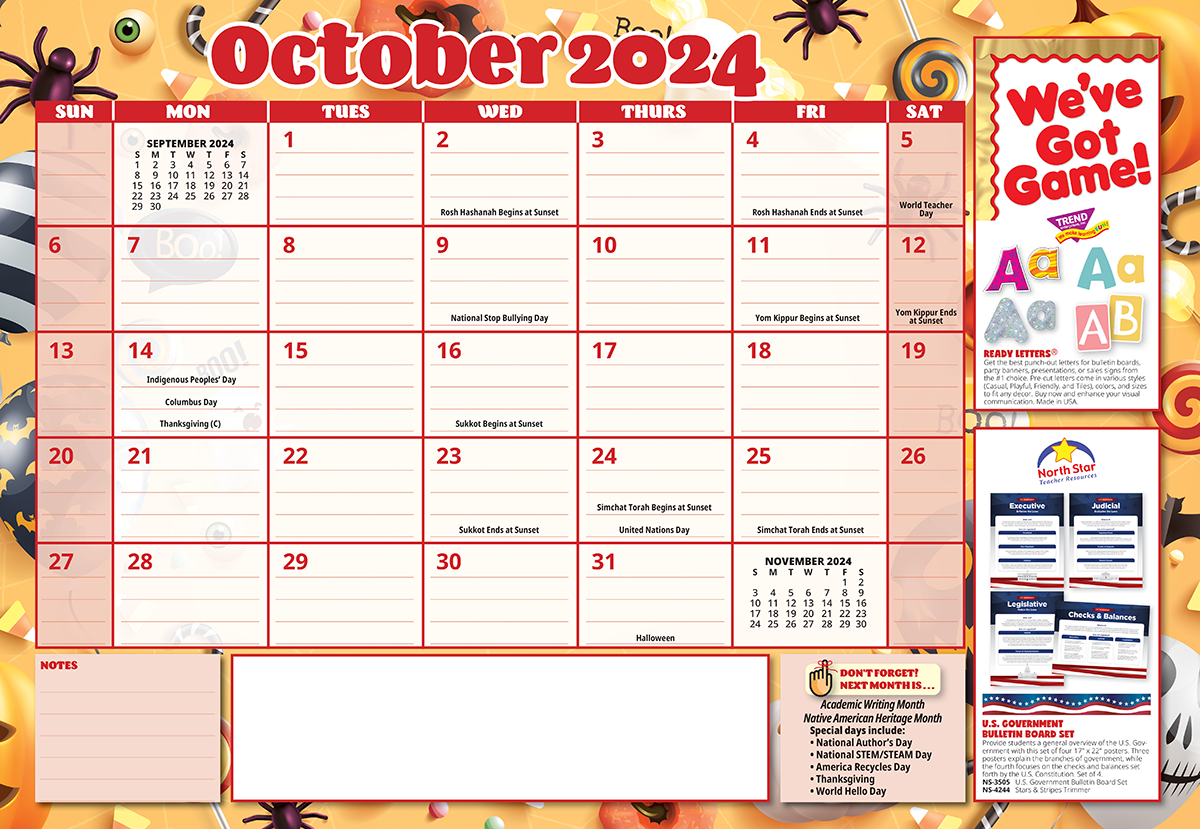 October2024_Calendar_13x19